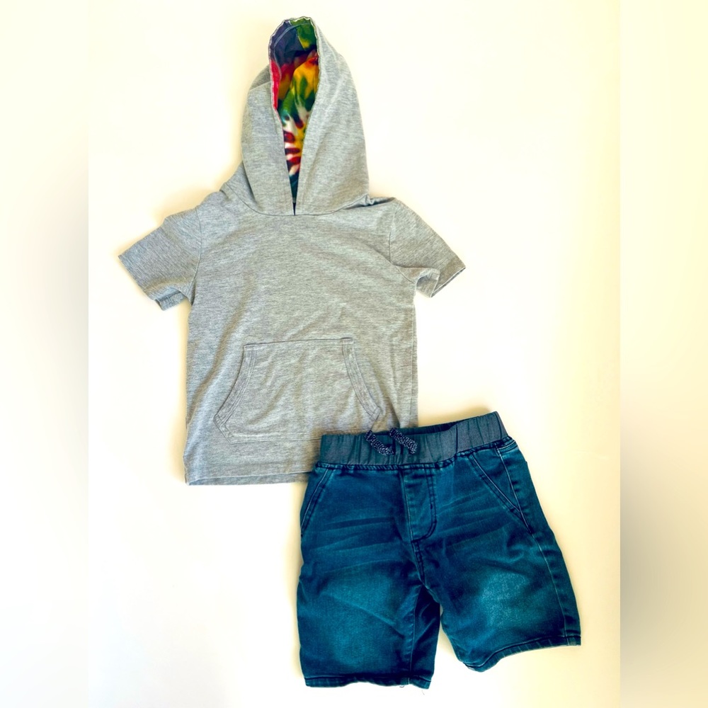 Joe’s Kids Boys 2 piece Matching set - Top & Shorts Bundle (size 5)